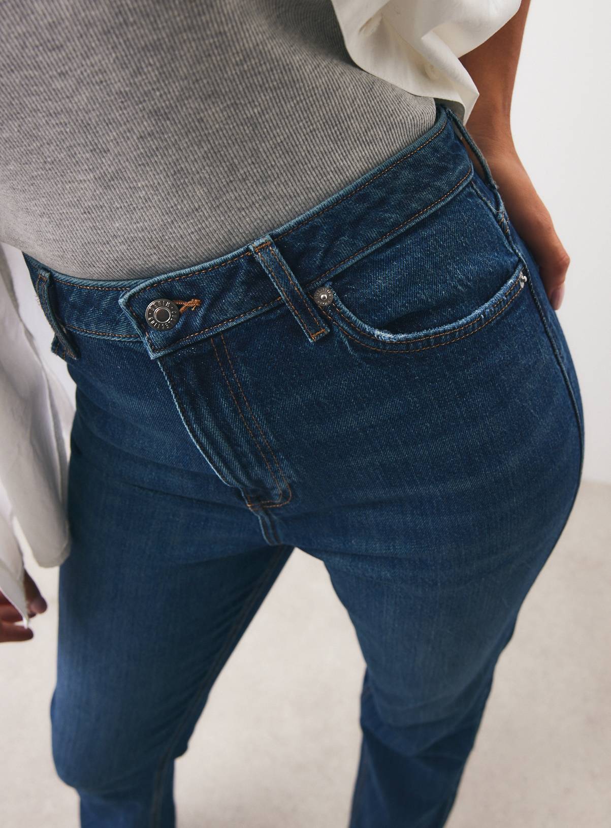 Dark Denim Slim Jeans 20L - Image 3